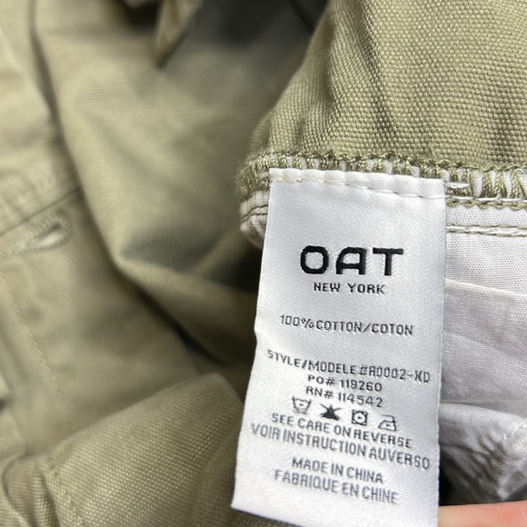 OAT NEW YORK NWT WOMEN’S OLIVE GREEN ONE PIECE JUMPER SZ L - Picture 4 of 5